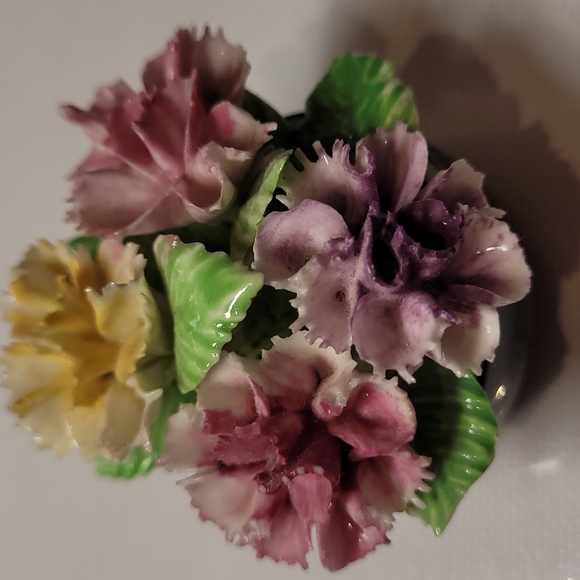 Coalport porcelain bone China flower pots 2"-1.5" baskets - Picture 1 of 5